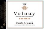 Domaine Comte Armand - Volnay 1er Cru Fremiets 2021 (750)