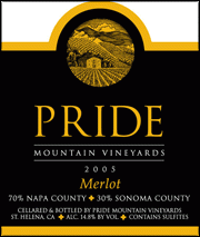 Pride - Merlot Napa Valley Mountain Vineyards 2016 (750ml) (750ml)