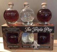 Cooperstown Distillery - Tripleplay Baseball Decanter NV (50ml) (50ml)