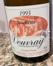 Francois Pinon - Vouvray Moelleux 1993 (750ml) (750ml)