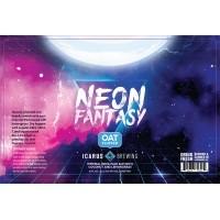 Icarus Brewing - Neon Fantasy: Oat Fluffed (4 pack 16oz cans) (4 pack 16oz cans)