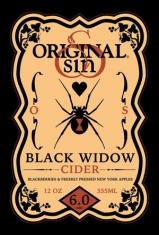 Original Sin - Black Widow (6 pack 12oz cans)