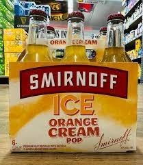 Smirnoff Ice - Orange Cream Pop (6 pack 12oz cans) (6 pack 12oz cans)