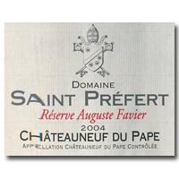 Domaine Saint Prfert - Chteauneuf-du-Pape Reserve Auguste Favier 2019 (750ml) (750ml)
