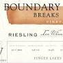 Boundary Breaks - Riesling Ice Wine Finger Lakes 2019 (375)