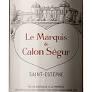 Chateau Calon Segur - Le Marquis De Calon Segur 2016 (750)