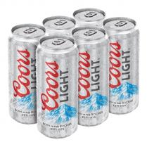 Coors Brewing Co - Coors Light (6 pack 12oz cans) (6 pack 12oz cans)