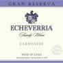 Echeverria - Carmenere Gran Reserva 2019 (750)