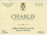 Gilbert Picq - Chablis 2022 (750)