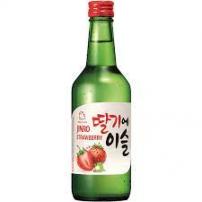 Jinro - Strawberry Soju (6 pack cans) (6 pack cans)