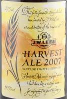 JW Lee's and Co - Harvest Ale 2007 (750)