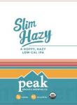 Peak Organic Brewing Co - Slim Hazy 0 (62)