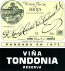 R. Lopez de Heredia - Rioja Vina Tondonia Reserva 2011 (750)