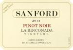 Sanford - Pinot Noir La Rinconada Vineyard 2014 (750)